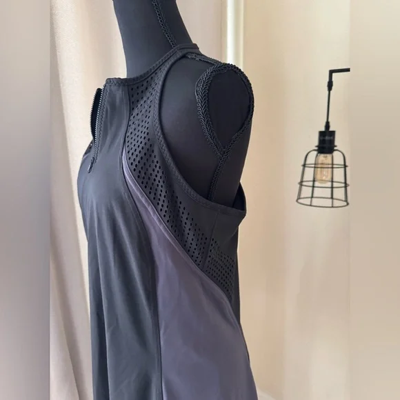 ADIDAS Stella McCartney Black Tennis Dress with BRA Size Large - Picture 6 of 10